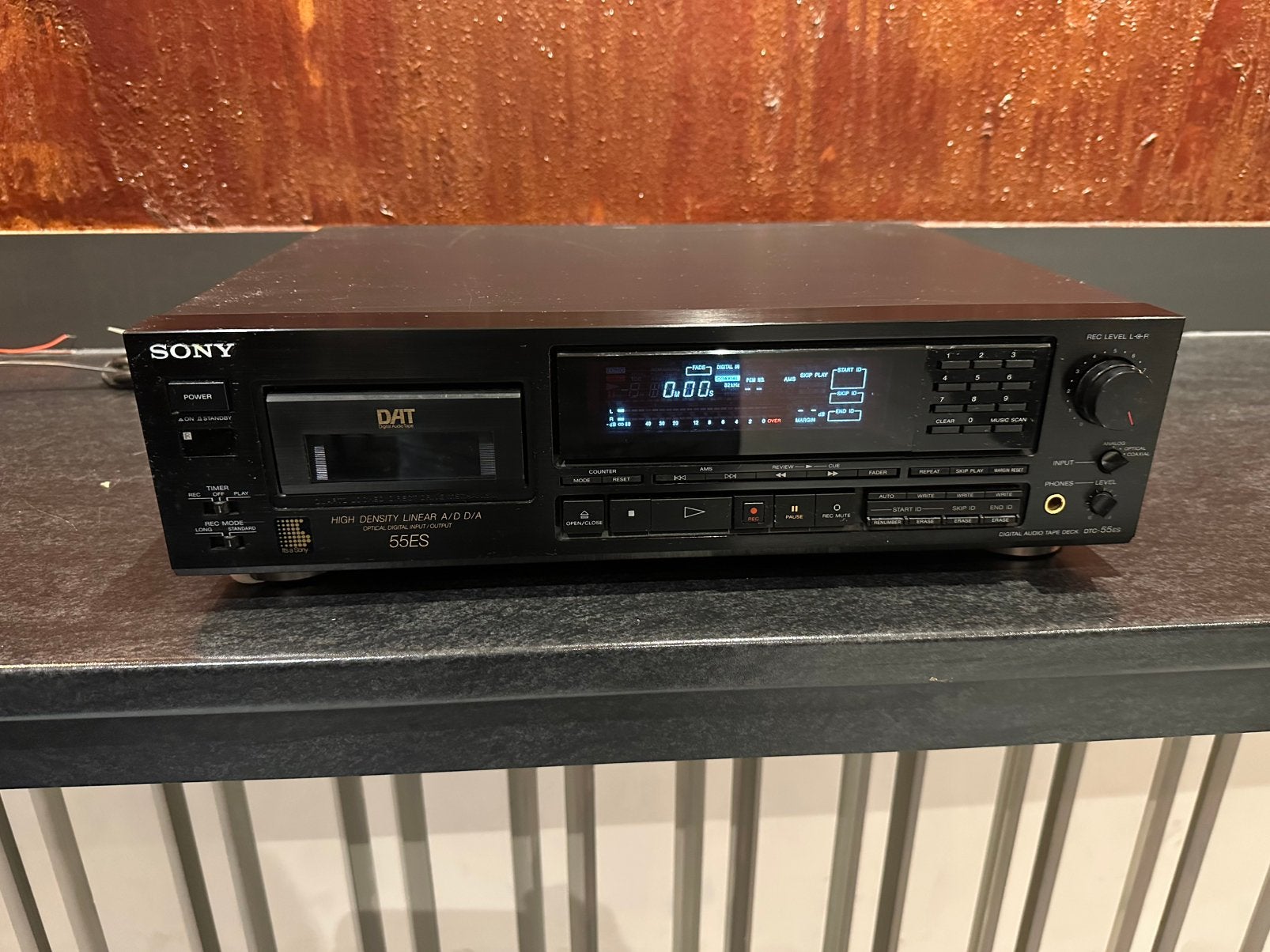 Sony DAT DTC-55ES, niet werkend, Ophalen, Enkel, Sony, Tiptoetsen