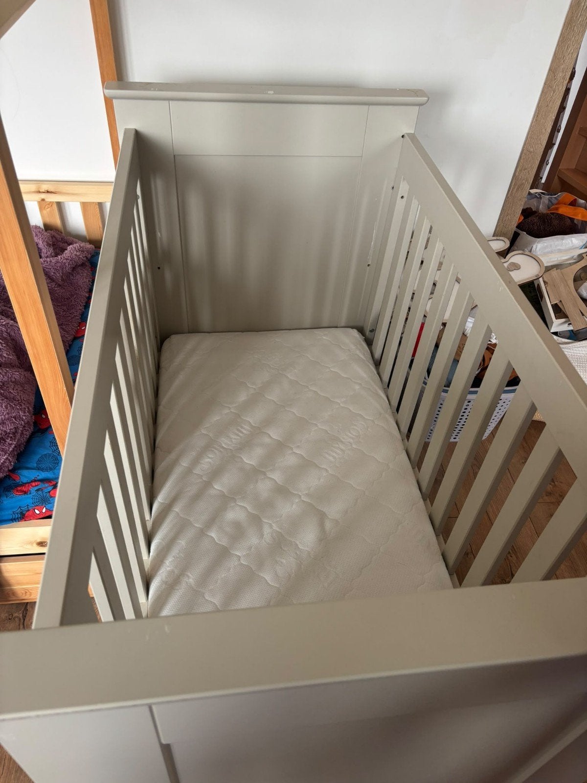 peuter bed, Ophalen