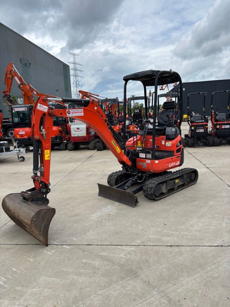 Minipelle Kubota U17-3 (590 heures), Articles professionnels, Machines & Construction | Grues & Excavatrices, Enlèvement, Excavatrice