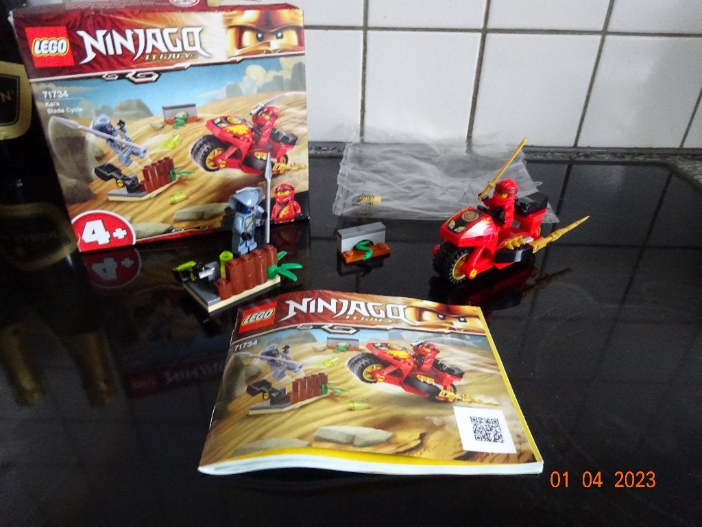 LEGO NINJAGO Legacy Kai's Zwaardmotor - 71734*volledig*, Kinderen en Baby's, Speelgoed | Duplo en Lego, Lego, Ninjago, Ophalen of Verzenden