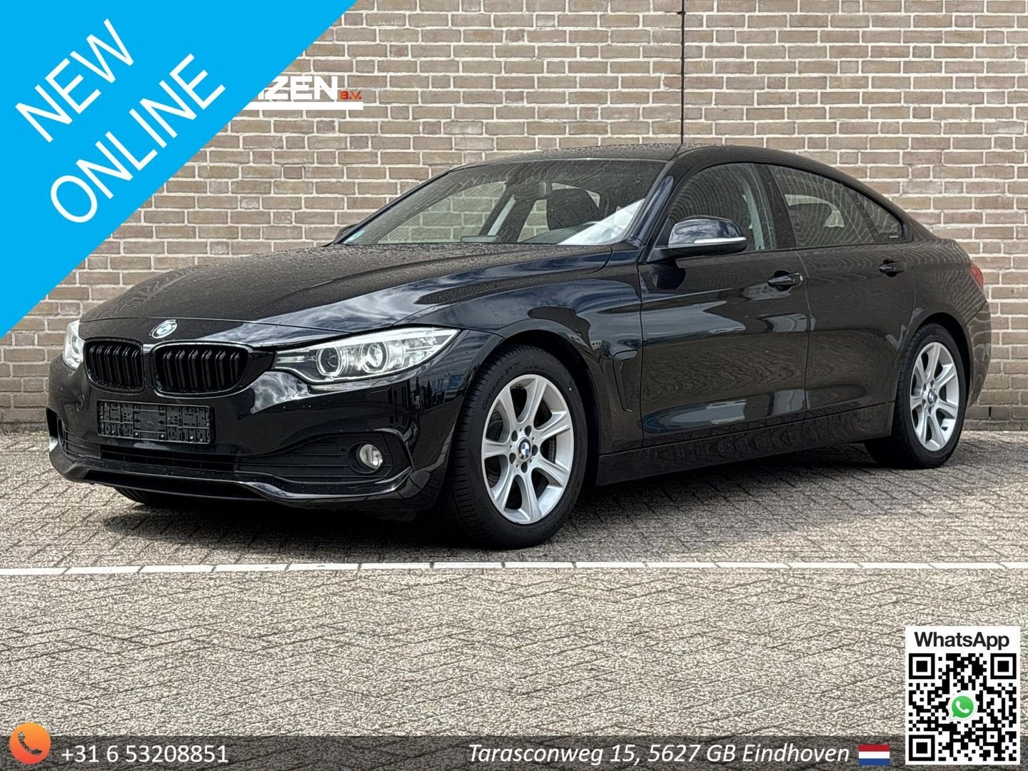 BMW 420 Gran Coupé 4-serie 420d Automaat | Navi | Climate |, Auto's, BMW, Automaat, 4 Reeks Gran Coupé, Zwart, Te koop