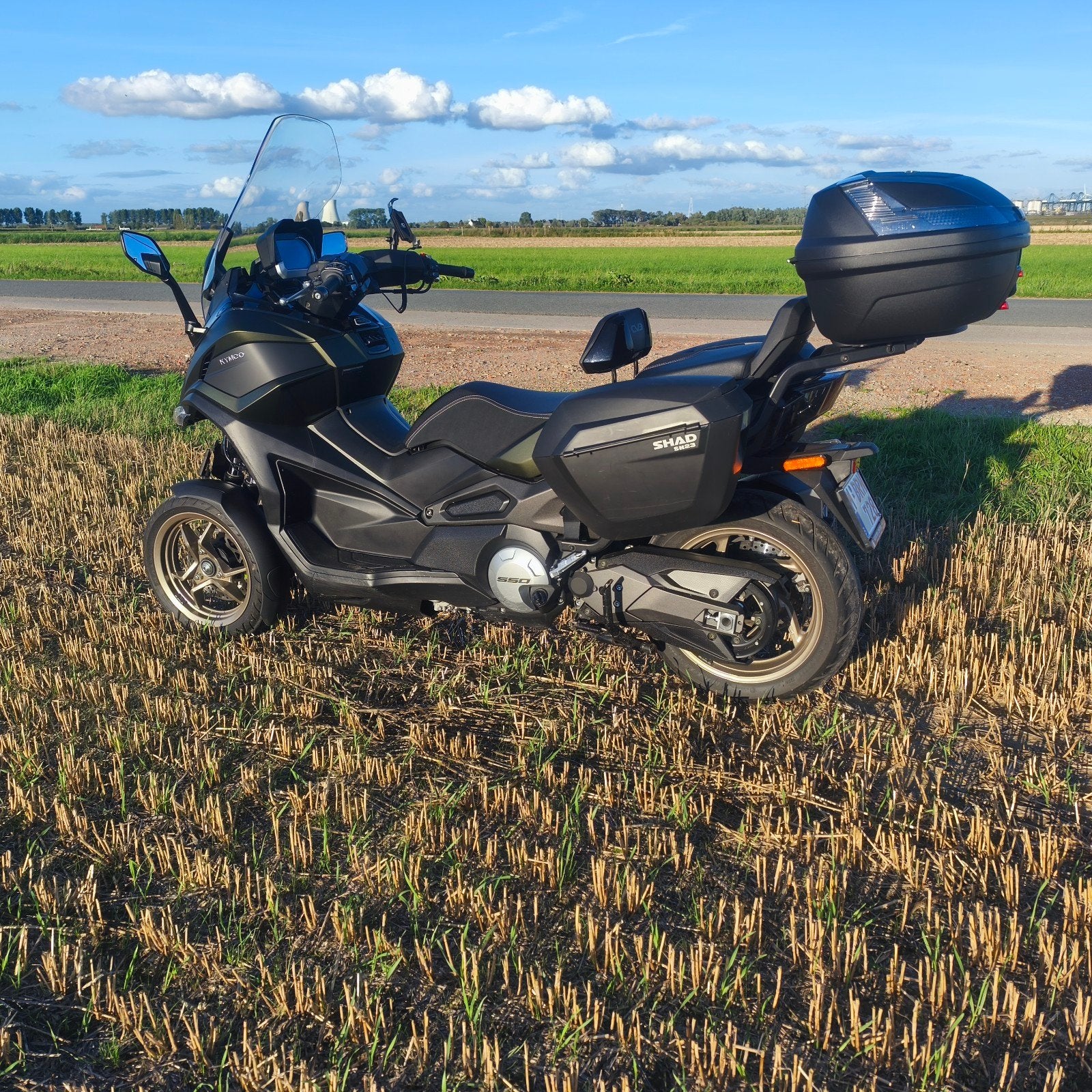 KYMCO CV3, Ophalen
