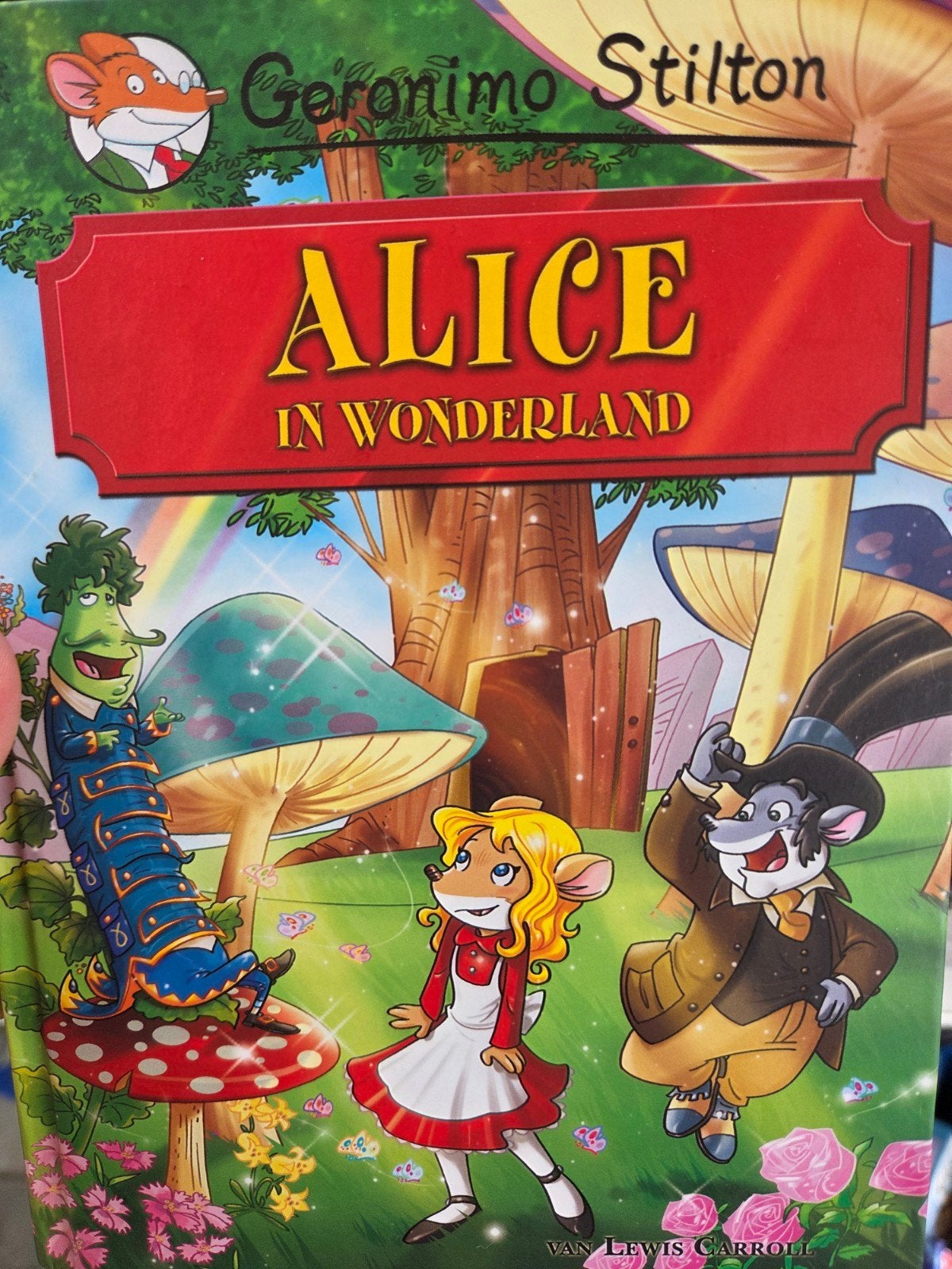 geronimo - alice in wonderland, Boeken, Ophalen, Zo goed als nieuw
