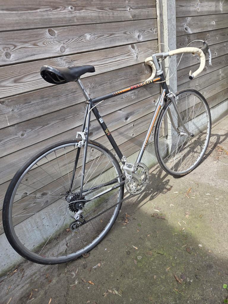 Peugeot koersfiets Maat 58, Fietsen en Brommers, Fietsen | Racefietsen, Ophalen