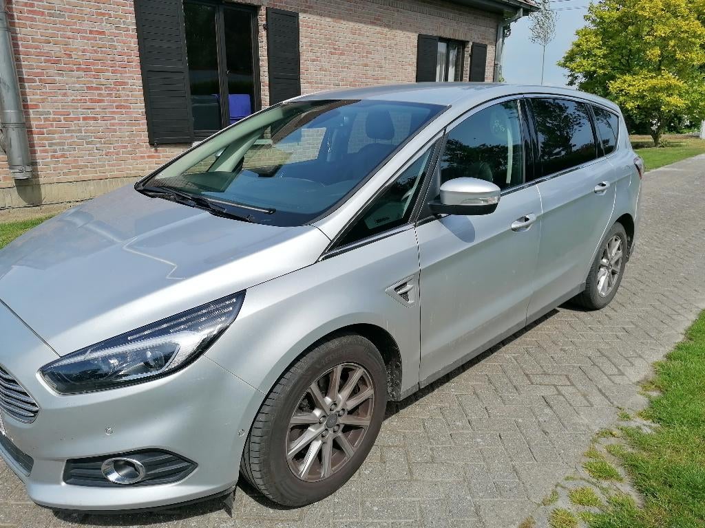 Ford S-max Business Class+ 2.0 TDCi 110kw -  2017, Leder, Particulier, S-Max, Te koop