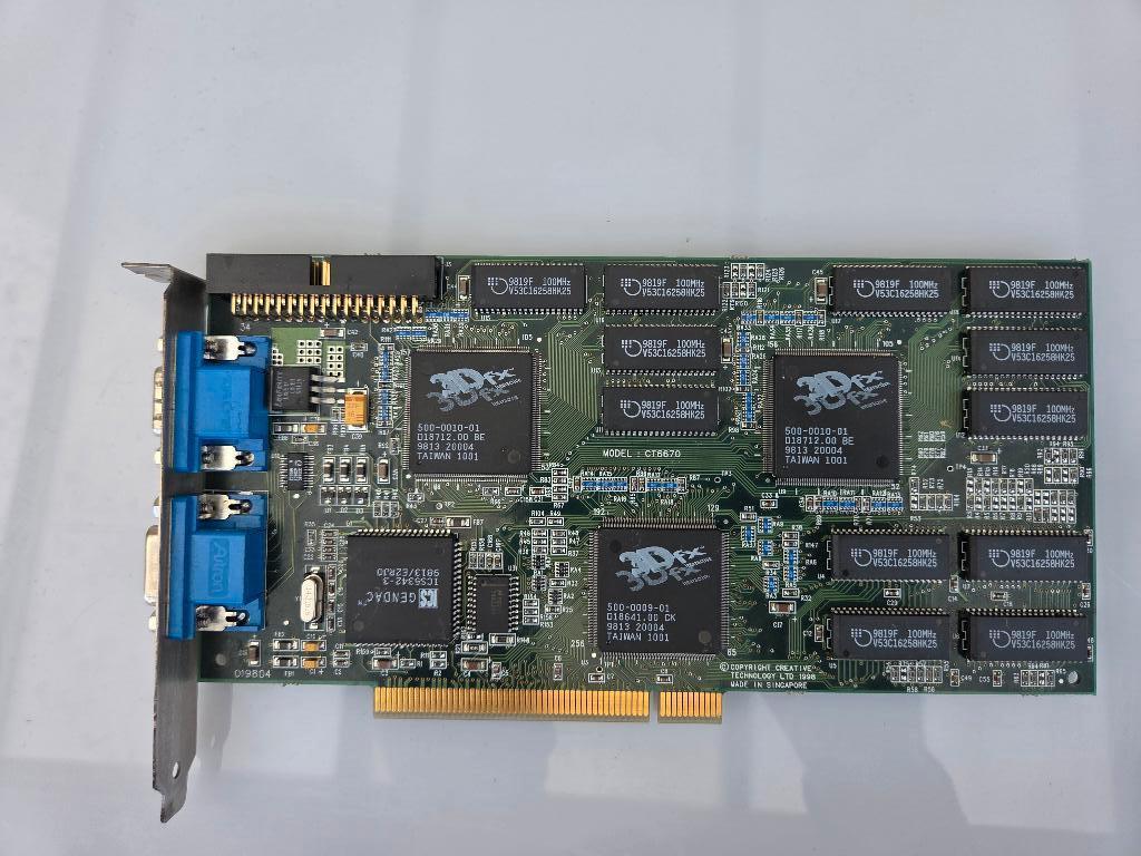 3dfx Voodoo 2  8mb CT6670 / Diamond Viper II Z200, Informatique & Logiciels, Enlèvement, Utilisé