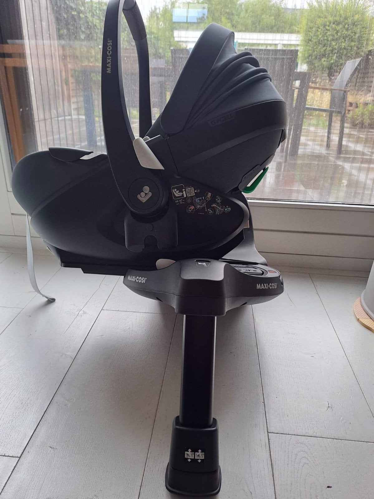 Maxi cosi pebble 360 pro + familyfix 360 pro + zitverkleiner, Comme neuf, Enlèvement, Isofix, Maxi-Cosi
