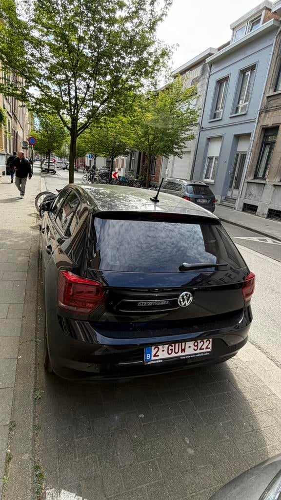 Volkswagen polo, Auto's, Automaat, Stof, Zwart, Zwart