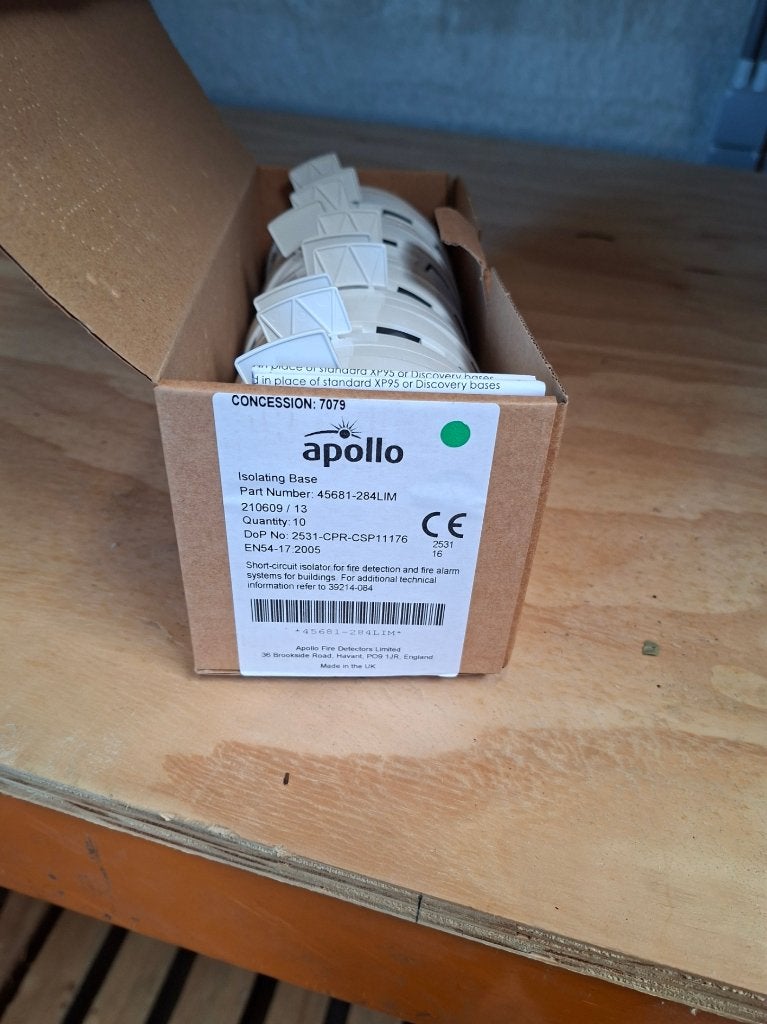 Apollo XP95 Rookmelders + Isolating Bases, Ophalen, Nieuw