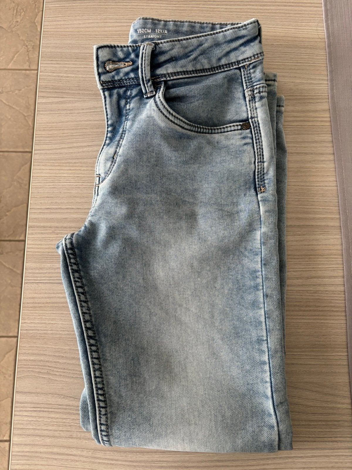 Nieuwe jeans  C&A (maat 152, 12 jaar), Kinderen en Baby's, Ophalen, Zo goed als nieuw, Jongen, Broek