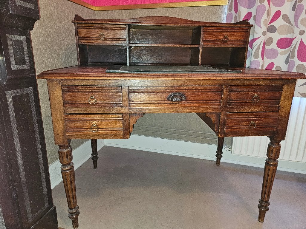 bureau-secrétaire, 110 cm, Classique, 65 cm, Avec tiroirs