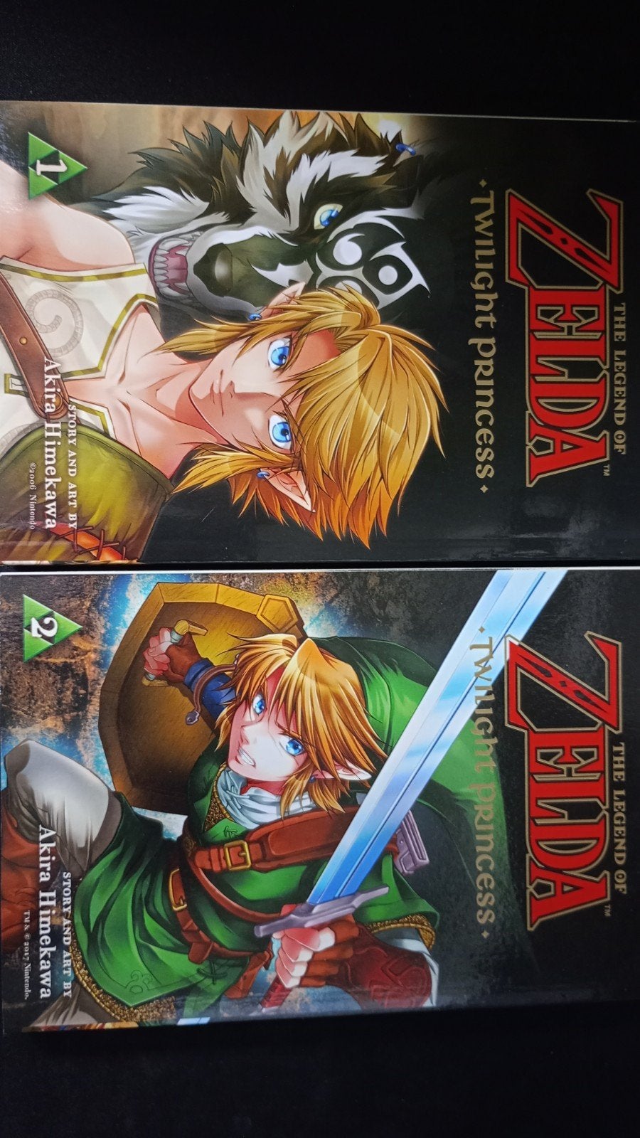Zelda manga (Twilight Princess, Nintendo) vol. 1-2, Boeken, Strips | Comics, Ophalen, Akira Himekawa, Zo goed als nieuw, Japan (Manga)