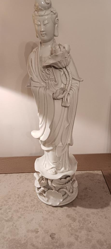 BLANC de CHINE wit porseleinen Chinese kwan yin godin, Ophalen