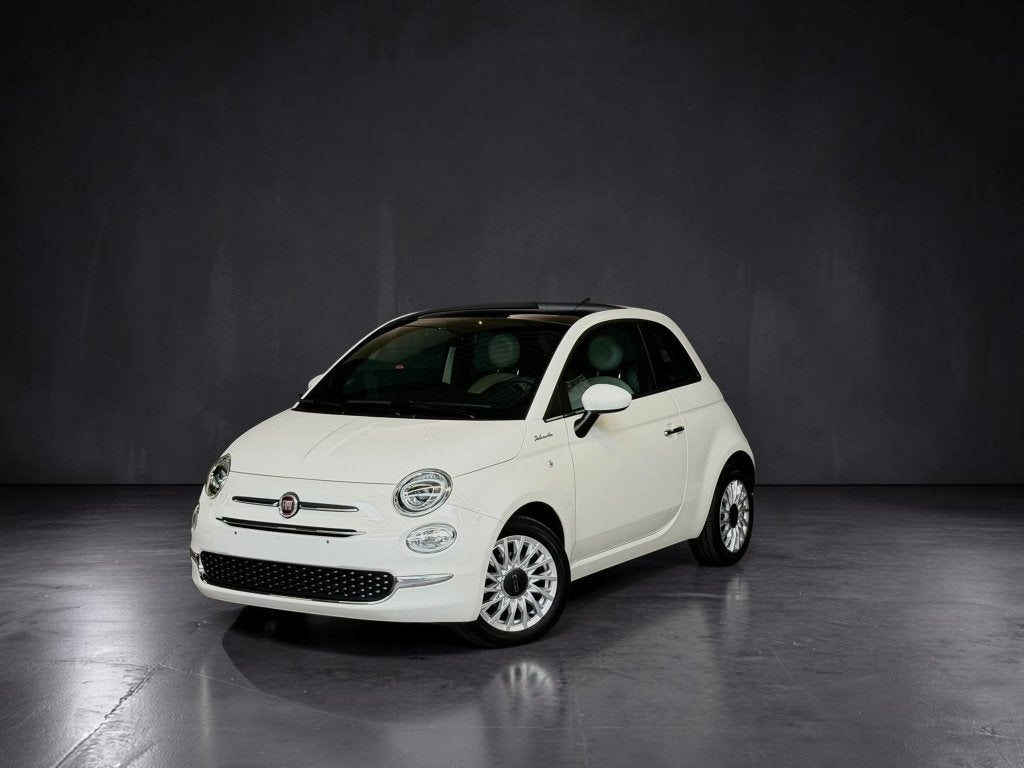 Fiat 500 Dolcevita, Auto's, Fiat, Voorwielaandrijving, 4 zetels, Leder en Stof, Wit
