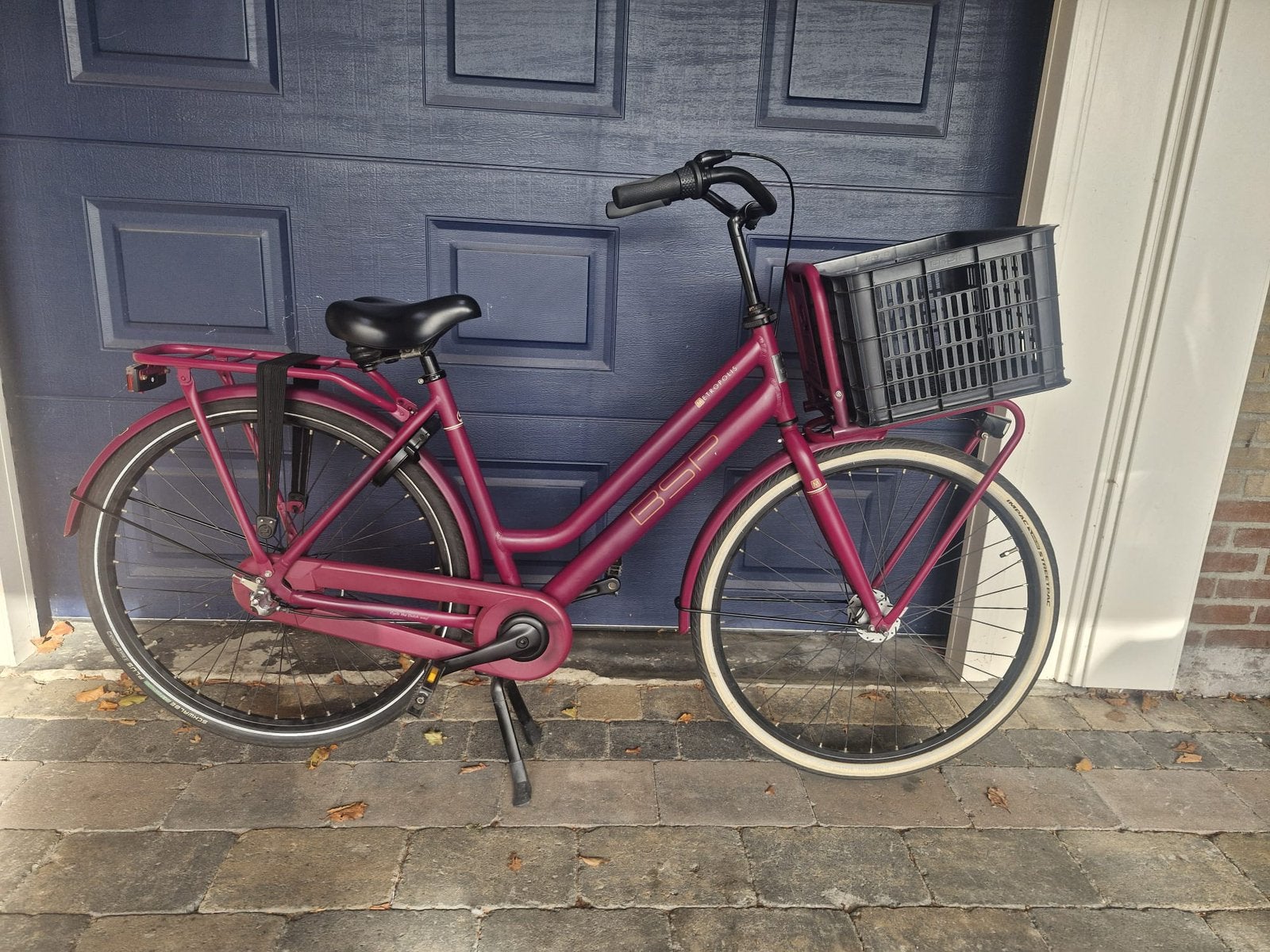 BSP metropilis D50cm - 28inch - 3 versnelingen, Terugtraprem, Versnellingen, Zo goed als nieuw, 50 tot 53 cm
