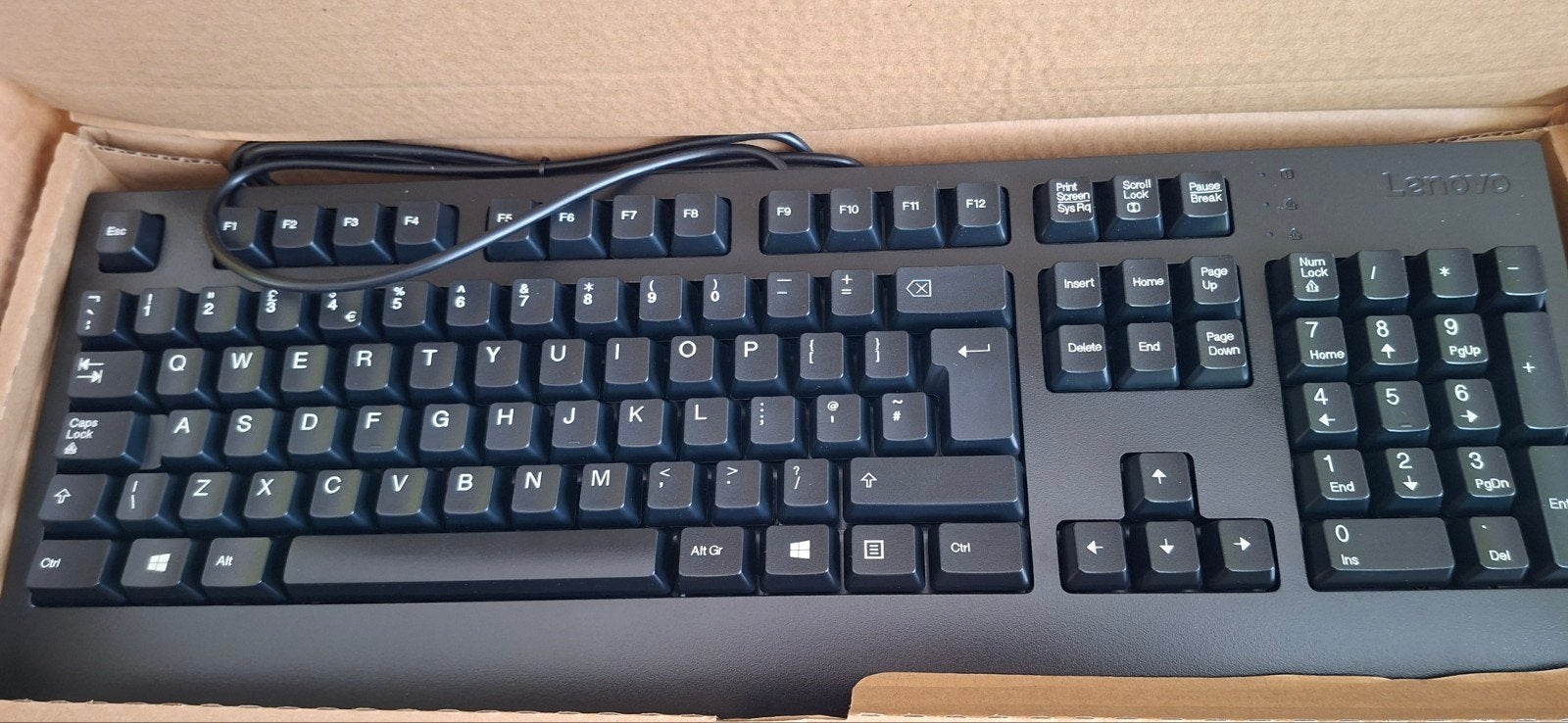 Claviers filaires Qwerty, Neuf, LENOVO, Enlèvement, Qwerty