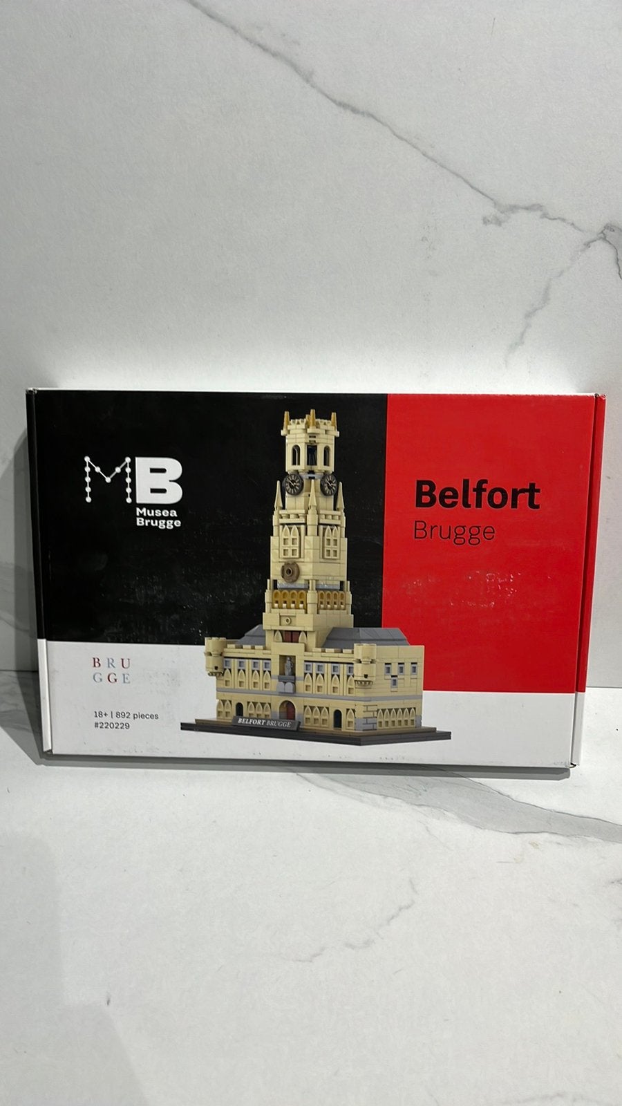 Lego 220229 Belfort Museum Brugge België, Ophalen, Lego, Architecture, Zo goed als nieuw