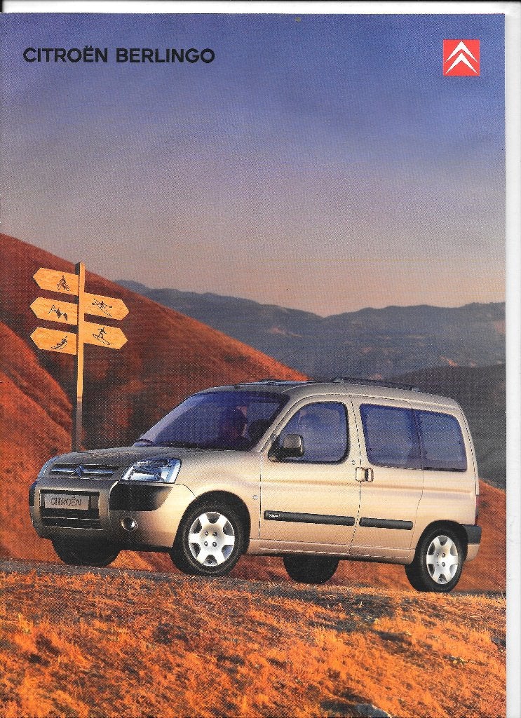 CITROËN BERLINGO  2005, Livres, Autos | Brochures & Magazines, Enlèvement ou Envoi, Comme neuf, Citroën