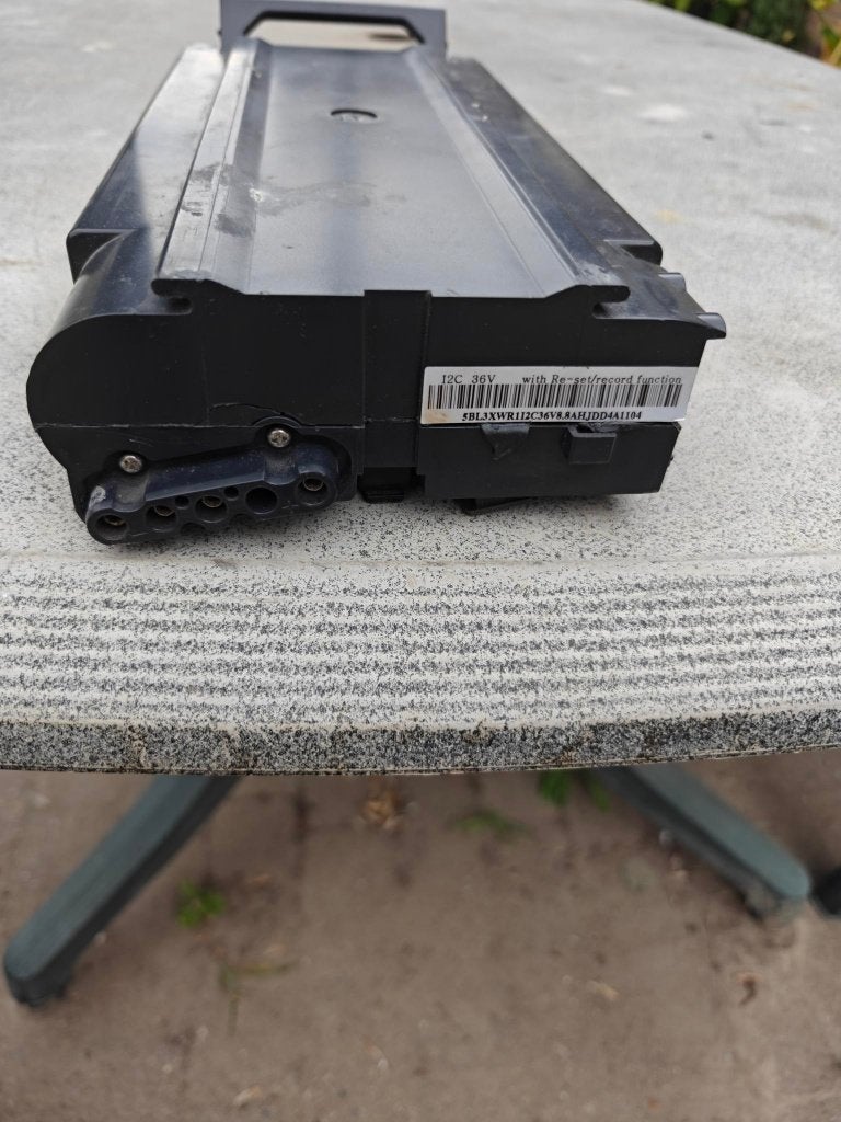 fietsbatterij, Ophalen, Gebruikt