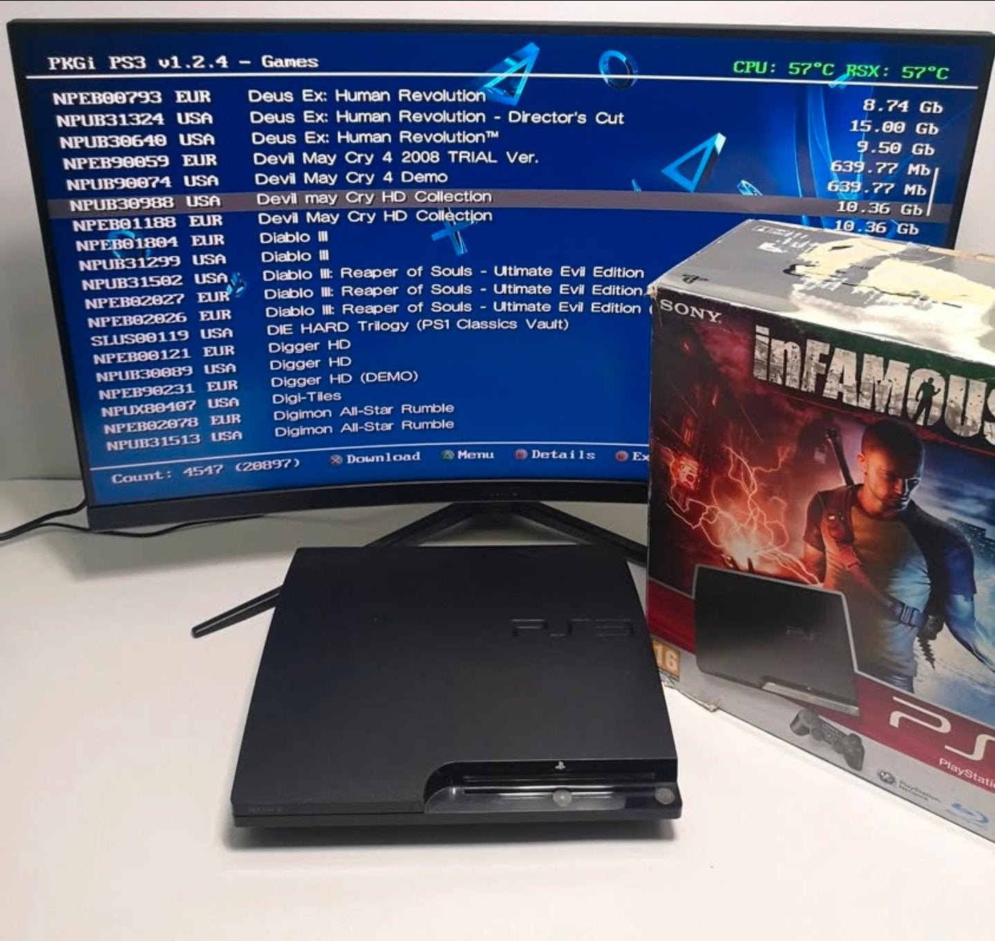 PS3 Slim - Special Retro Gaming Edition (Plug & Play), Games en Spelcomputers, Ophalen of Verzenden, Refurbished, Slim