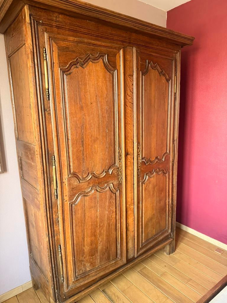 Mooie eiken antieke kast met legplanken, Antiek en Kunst, Antiek | Meubels | Kasten, Ophalen