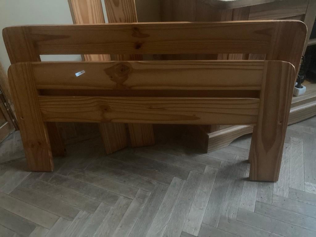 Bed 90 x 200 zonder lattenbodem, Huis en Inrichting, Slaapkamer | Bedden, Ophalen, Gebruikt, 90 cm, Eenpersoons