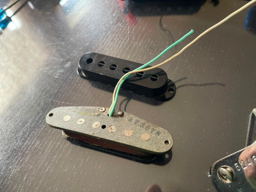 1978 Vintage Fender USA Stratocaster Pickup Gray, Muziek en Instrumenten, Ophalen of Verzenden, Gebruikt