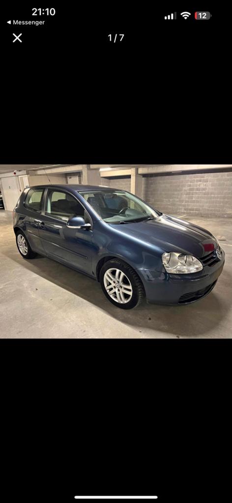 2008 GOLF 5 ESSENCE 1.4 propre, Auto's, Zwart, Blauw, Handgeschakeld, Euro 4