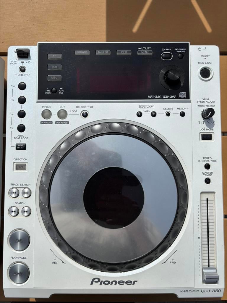 Pioneer CDJ-850 (2 stuks), Musique & Instruments, DJ sets & Platines, Enlèvement, Comme neuf, Pioneer