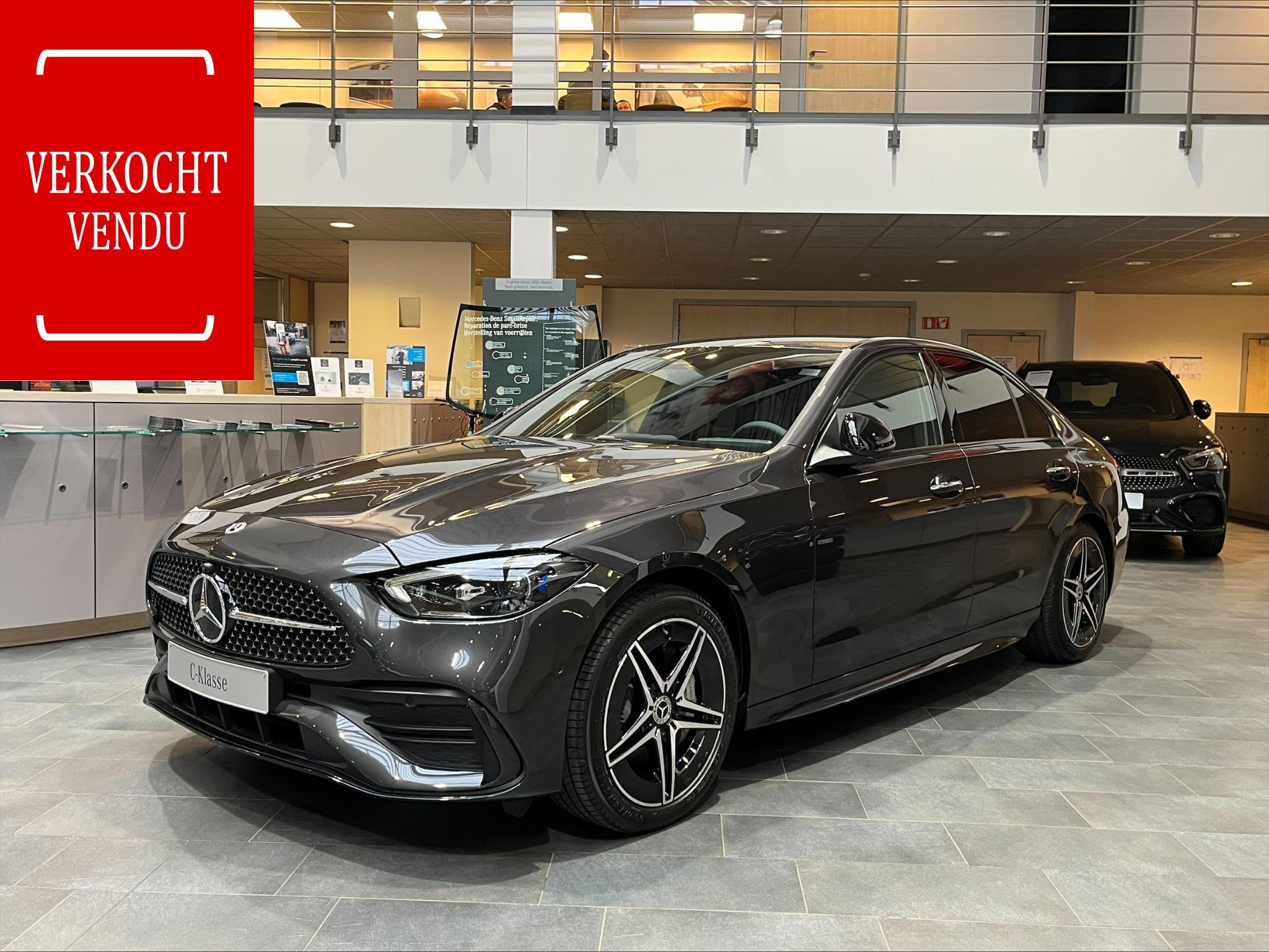 Mercedes-Benz C-Klasse C 300 e Star Edition (automatique), Autos, Mercedes-Benz, Neuf, Argent ou Gris, Achat, 1800 kg