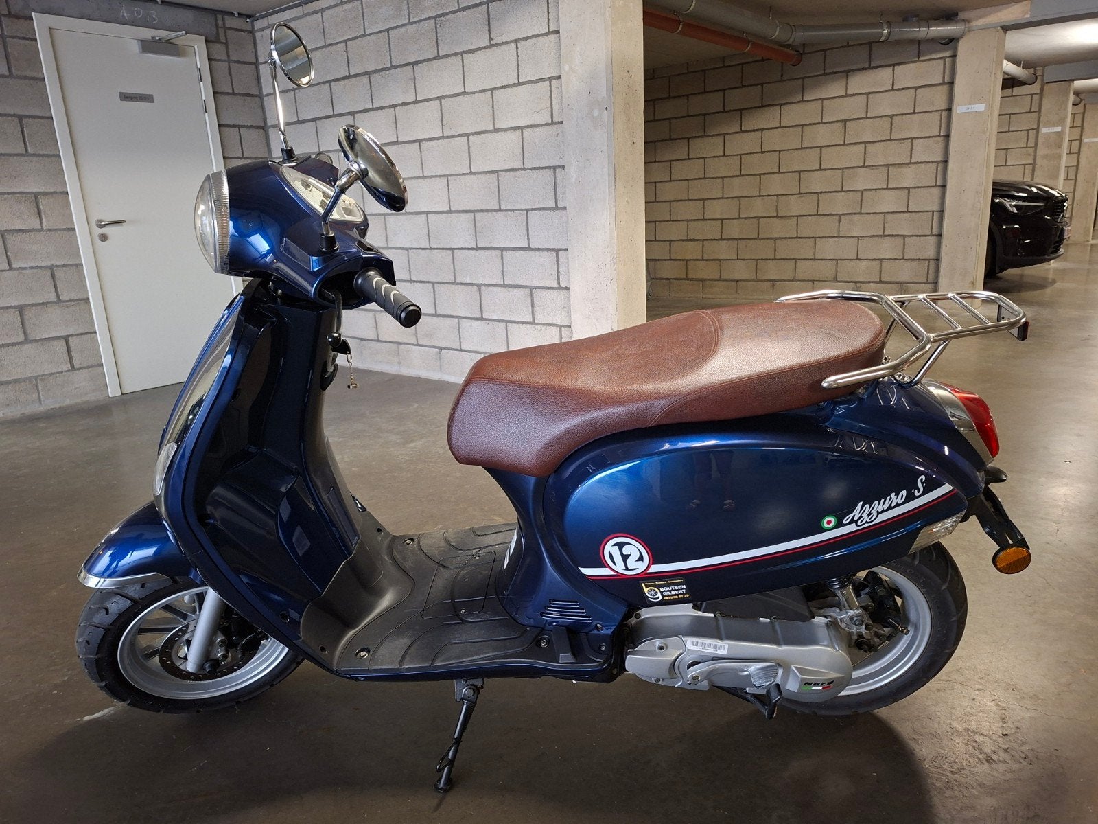 Neco Azzuro S B-Klasse 50cc, Fietsen en Brommers, Tweetakt, Zo goed als nieuw, Ophalen, Overige merken