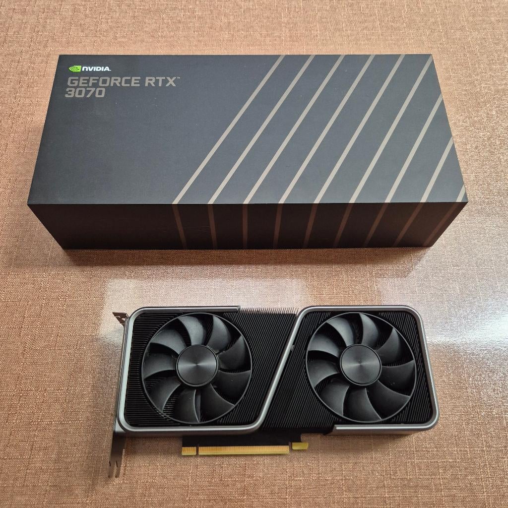 NVIDIA RTX 3070 Founders Edition, Ophalen, Zo goed als nieuw, GDDR6, Nvidia