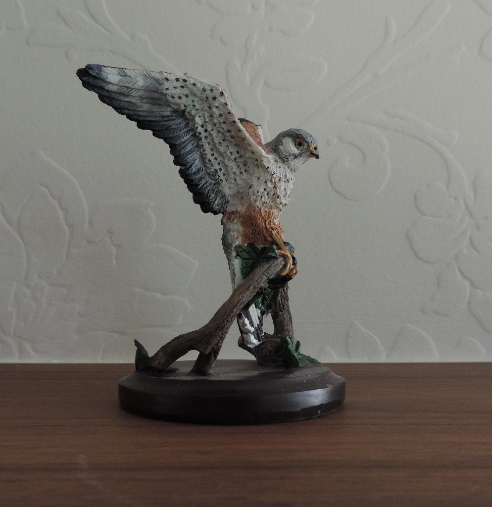 beeldje : torenvalk, vogelwereld, andy pearce., Ophalen, Zo goed als nieuw, Overige typen