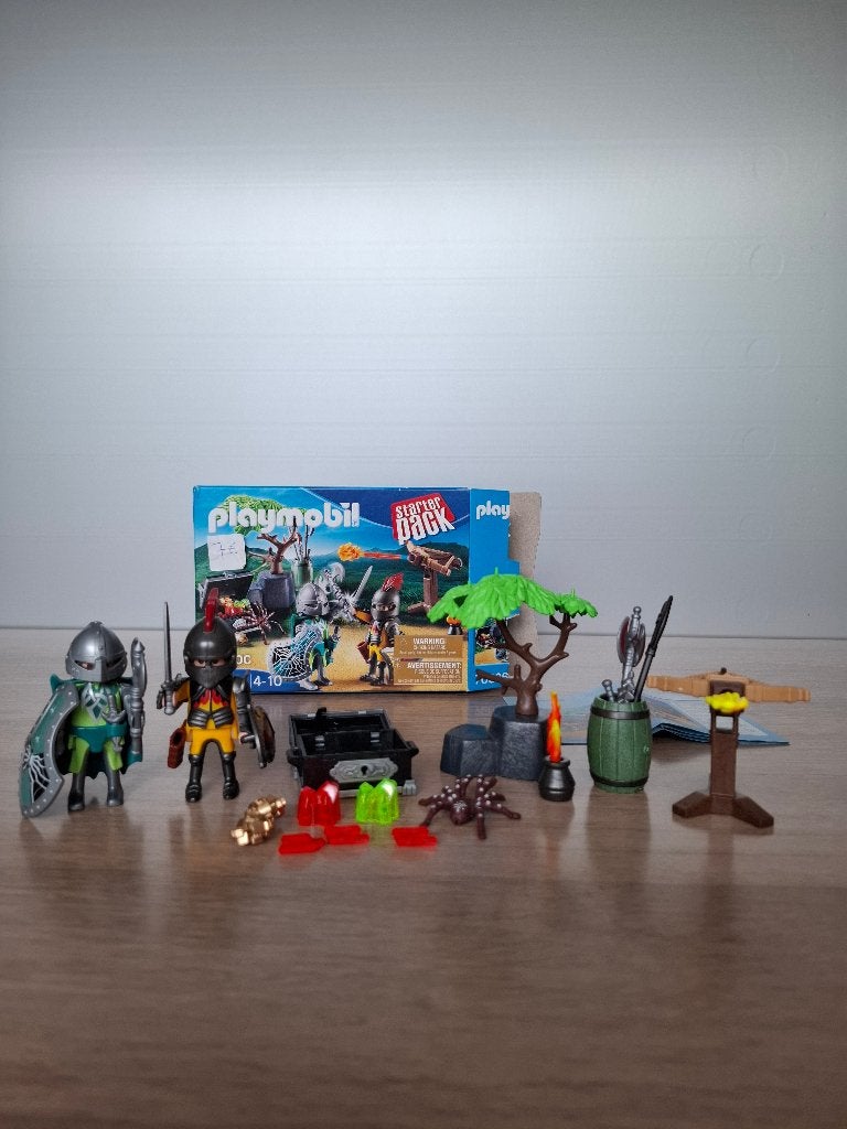 Playmobil starterpack ridderdyel 70036, Enfants & Bébés, Enlèvement ou Envoi, Autres séries, Comme neuf, Kit complet