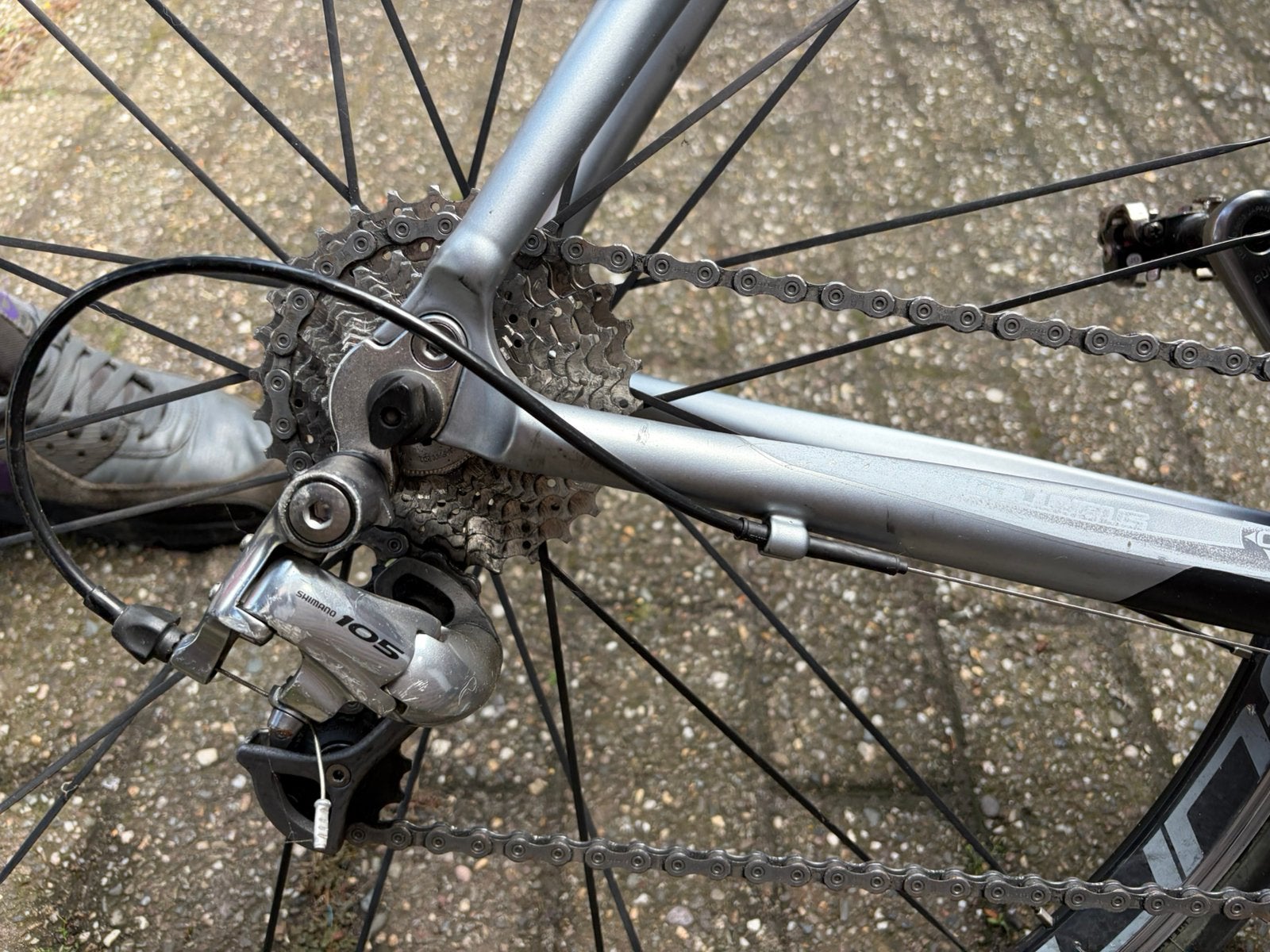 Mooie race fiets perfect in orden 100€, Enlèvement, Comme neuf