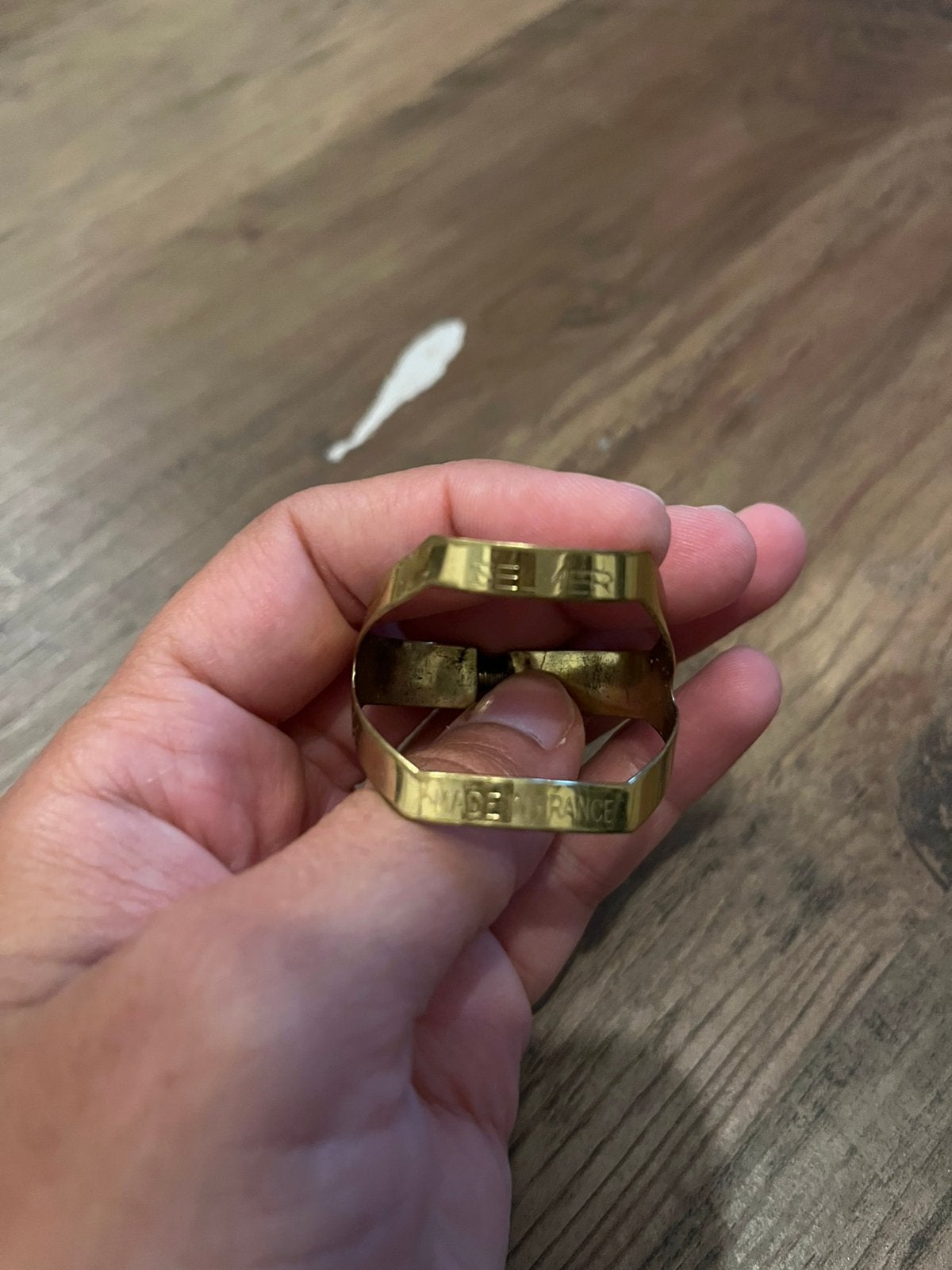 Ligature tenor selmer, Musique & Instruments, Enlèvement, Utilisé