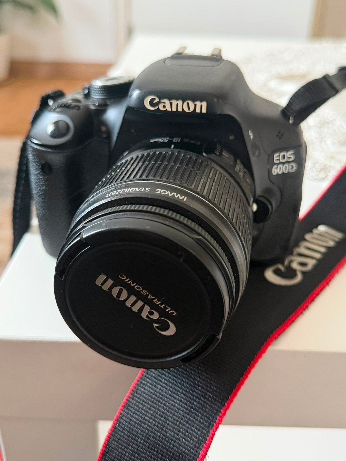 Canon EOS 600D spiegelreflexcamera, Audio, Tv en Foto, Fotocamera's Digitaal, Zo goed als nieuw, Spiegelreflex, Canon, 4 t/m 7 keer
