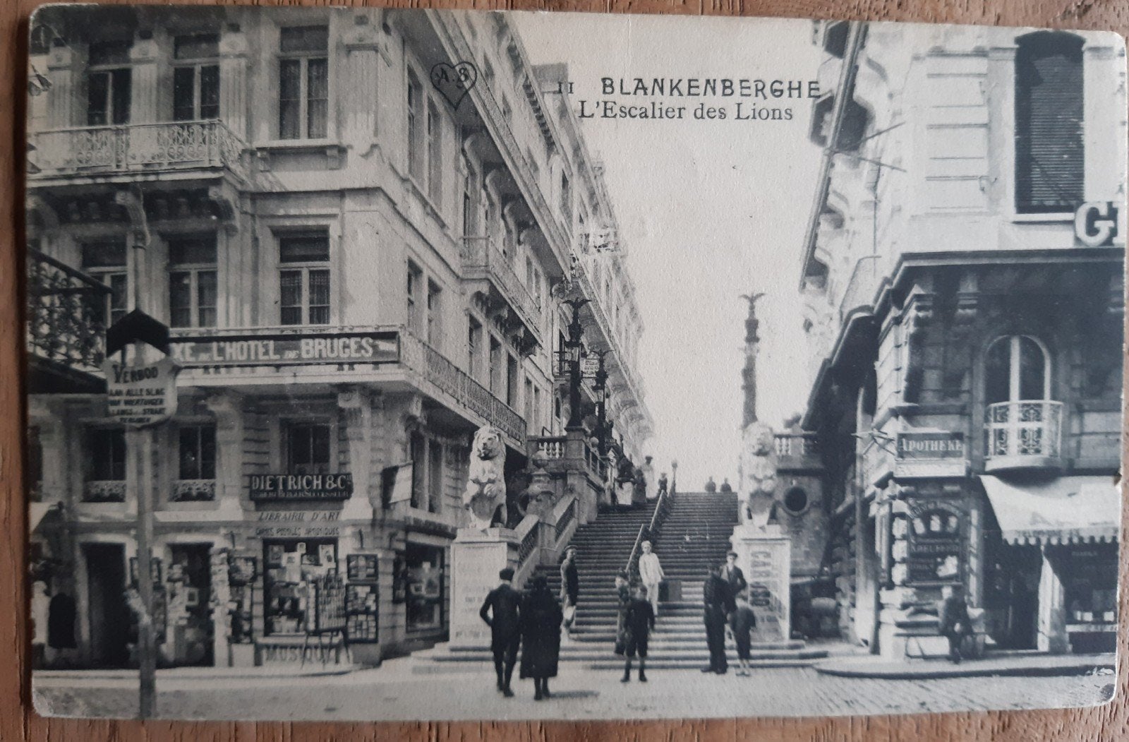 BLANKENBERGE KEEKSTRAAT ESCALIER RUE EGLISE, Enlèvement ou Envoi