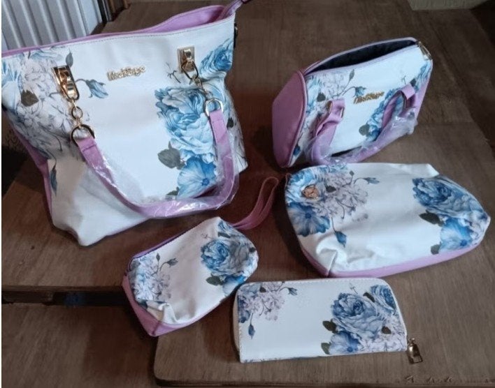 Nieuwe set zomertassen, Ophalen of Verzenden, Nieuw, Roze, Handtas