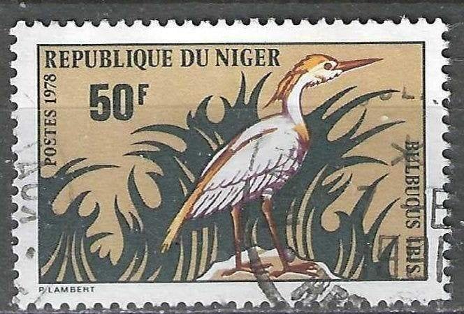 Niger Republiek 1978 - Yvert 434 - Bulbucuw ibis (ST), Verzenden, Gestempeld