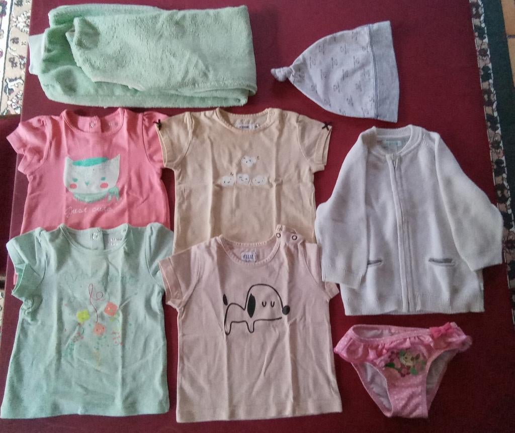 Babykleding meisjes M68. 8 st voor 7,50 euro, Ophalen of Verzenden, Zo goed als nieuw, Meisje, Setje