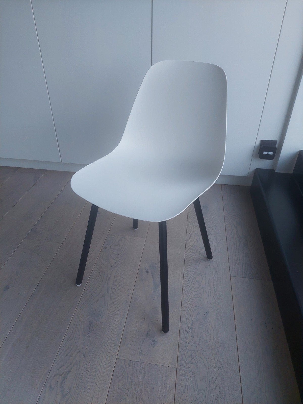 6x design stoel Claudio, Huis en Inrichting, Ophalen, Wit