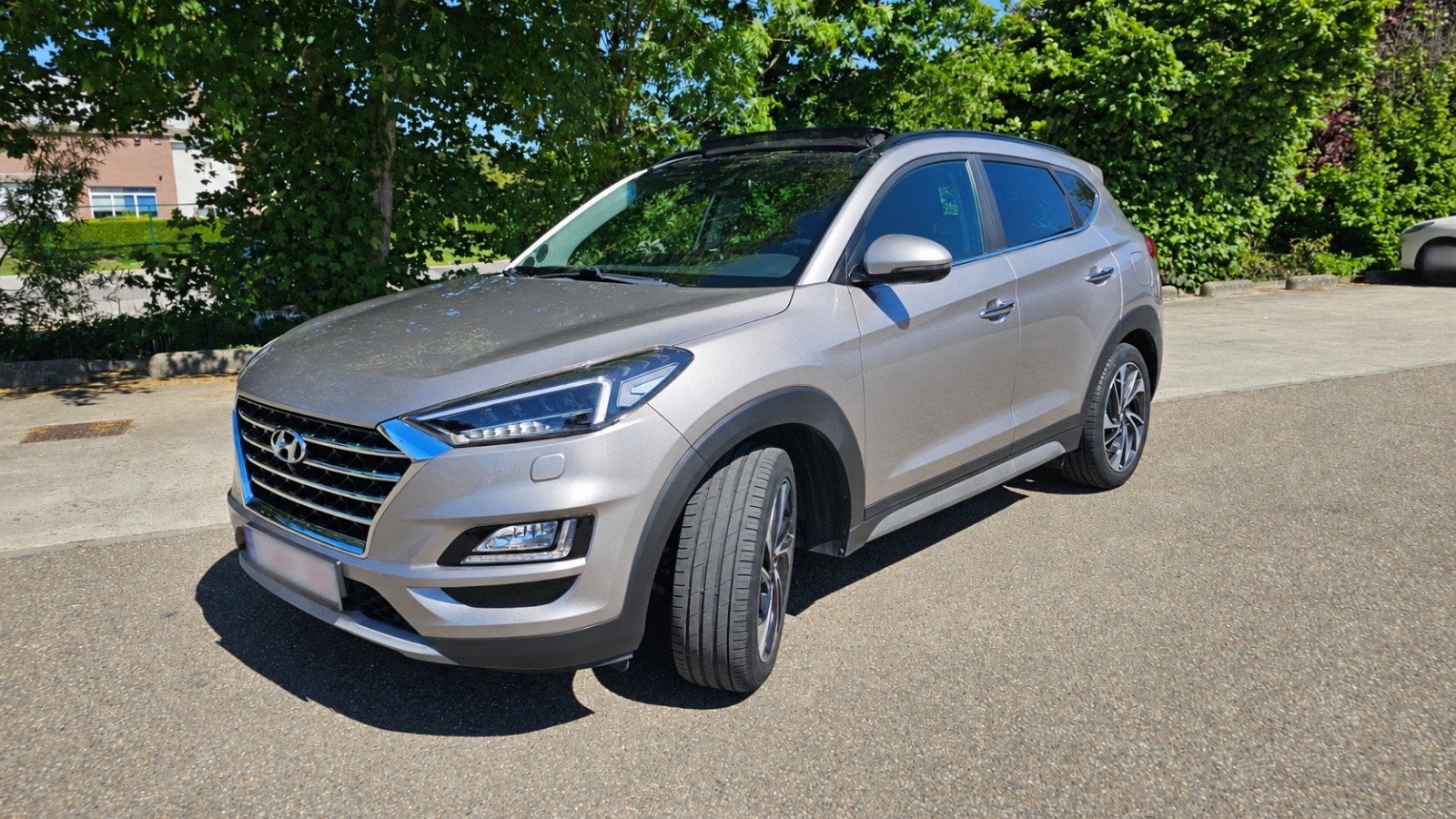 Hyundai Tucson 1.6 T-GDi Automaat | Panorama | Leder, Autos, Cuir, Achat, Euro 6, Carnet d'entretien