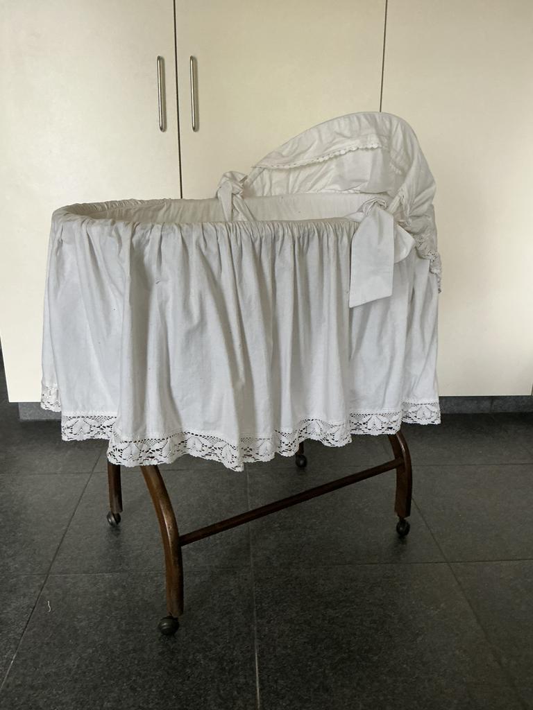 Vintage wiegje - ideaal voor reborn baby!, Ophalen, Gebruikt