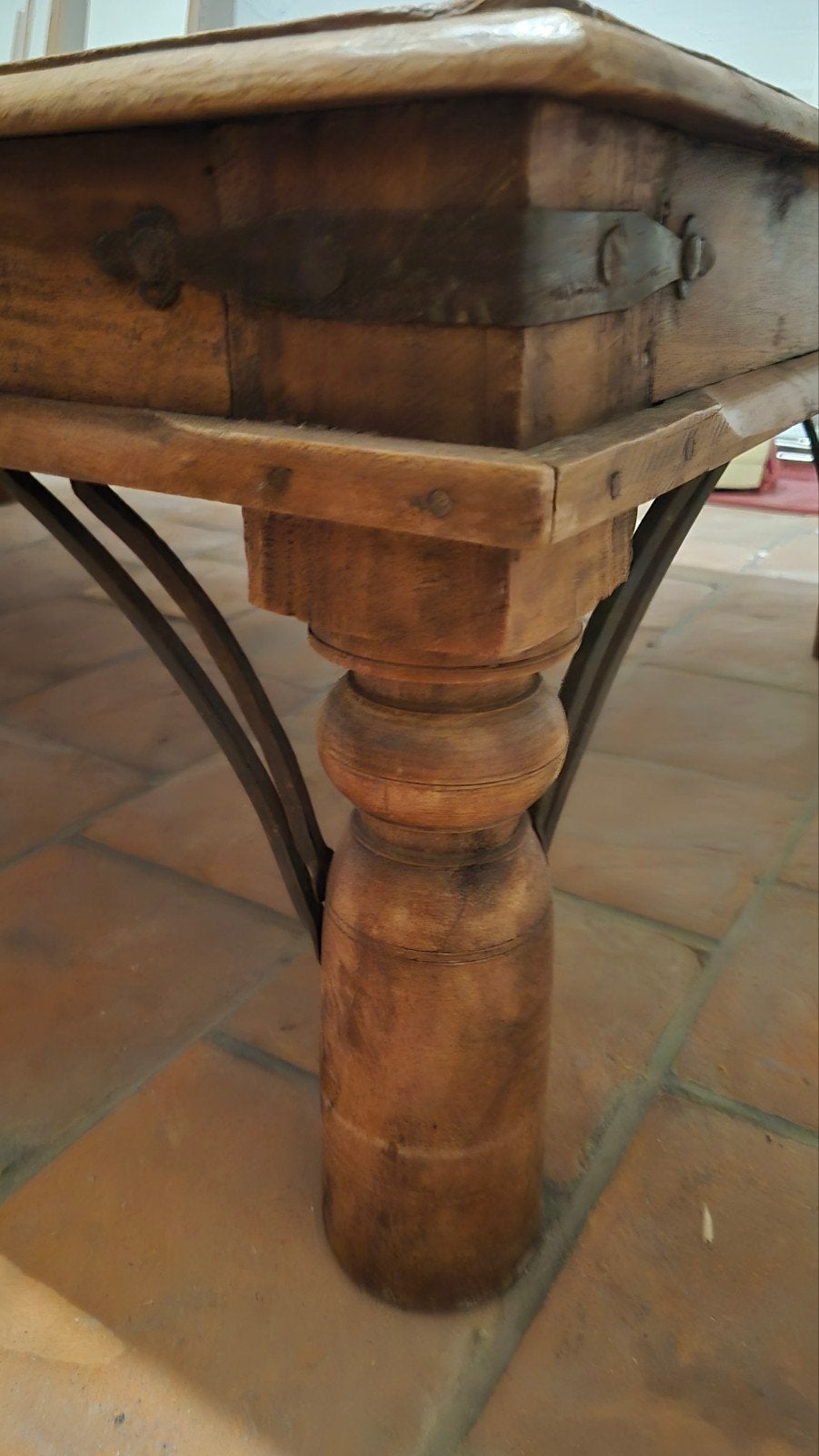 salontafel. koloniale, Ophalen