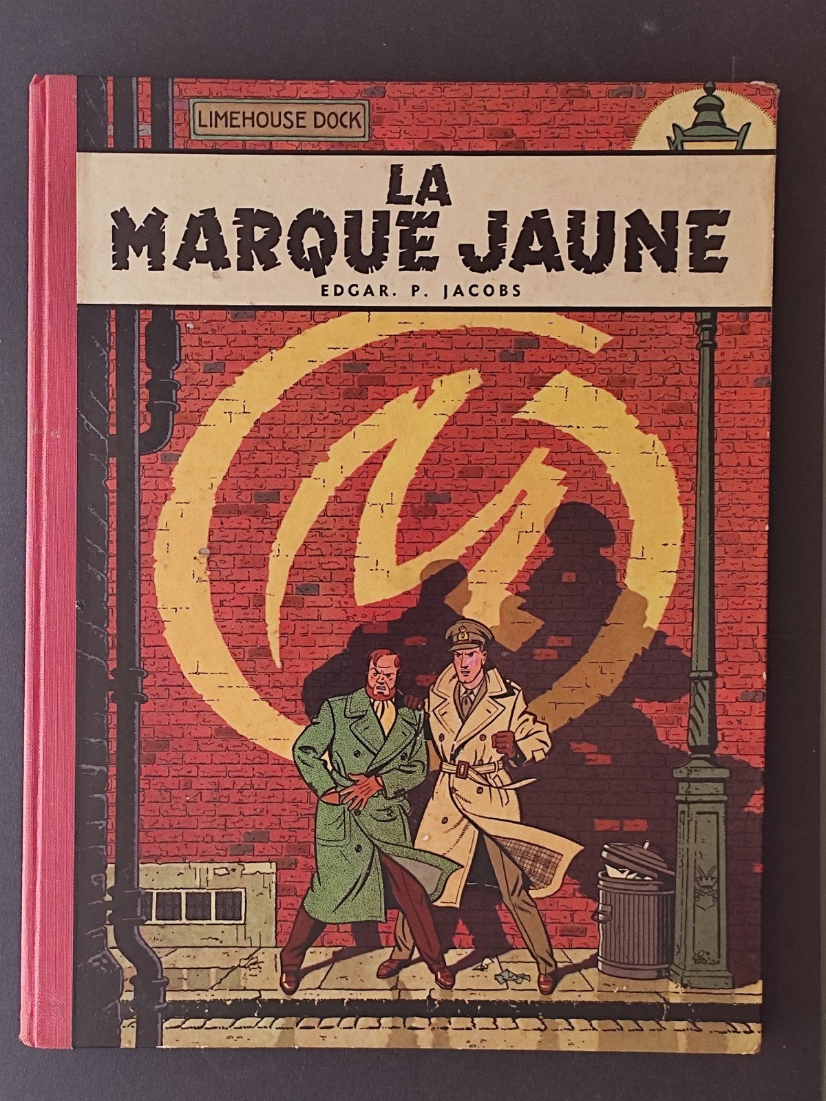 Blake et Mortimer - La Marque Jaune Lombard 1959 -, Enlèvement ou Envoi, Edgar P. Jacobs, Une BD, Utilisé