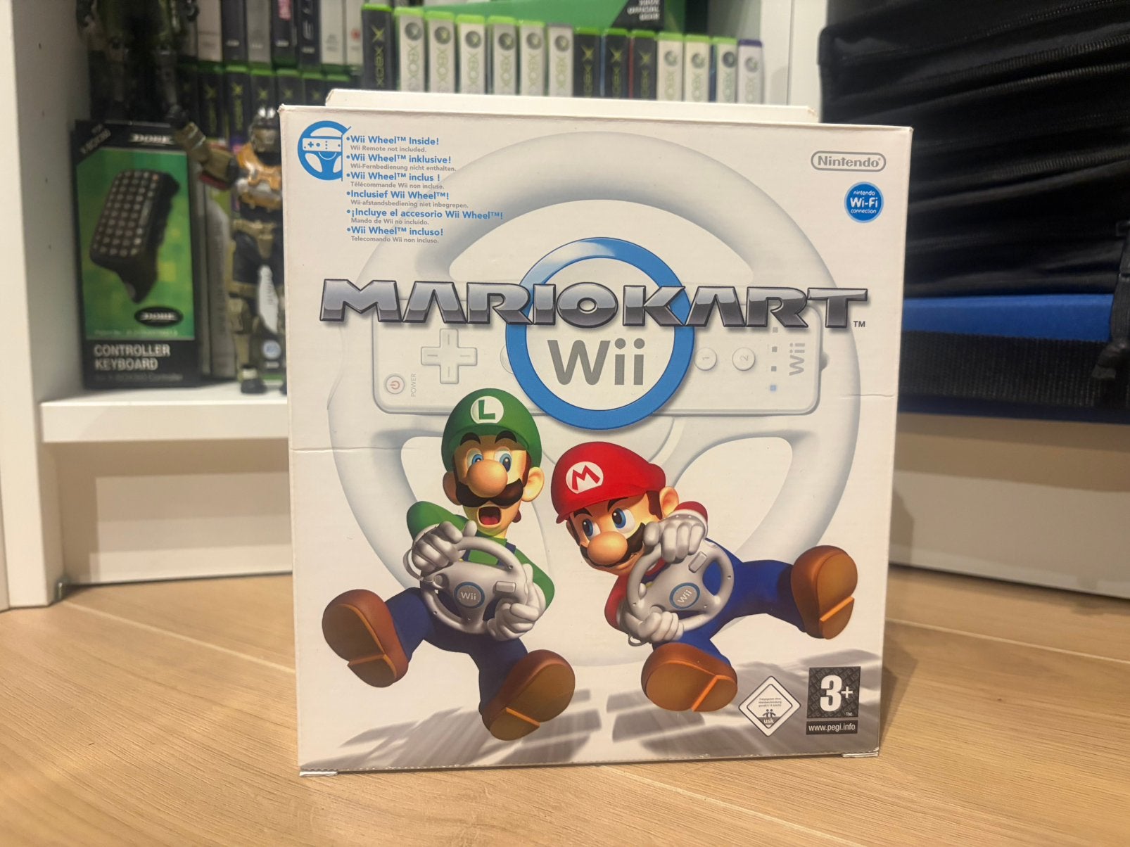 Wii wheel mario kart pack, Ophalen, Zo goed als nieuw