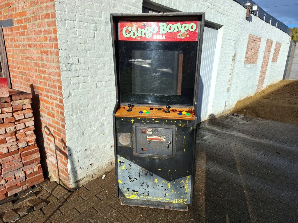 Jeu d'arcade vintage avec 60 jeux, Enlèvement, Utilisé