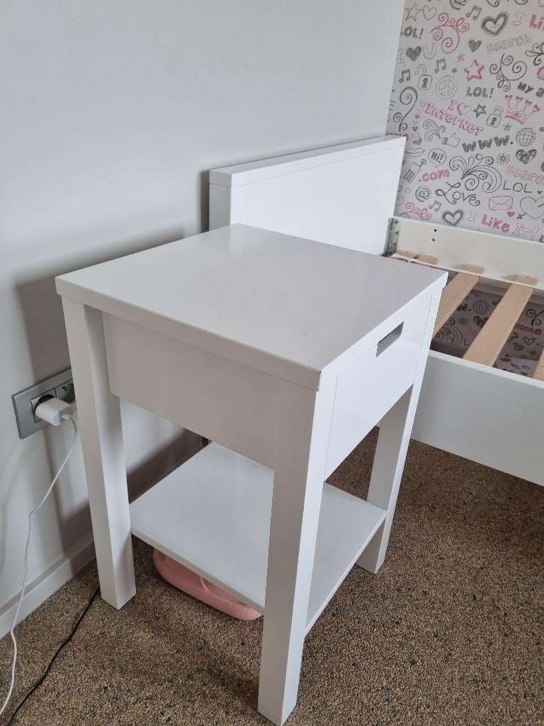 Bed, Huis en Inrichting, Ophalen, 90 cm, Zo goed als nieuw, 200 cm