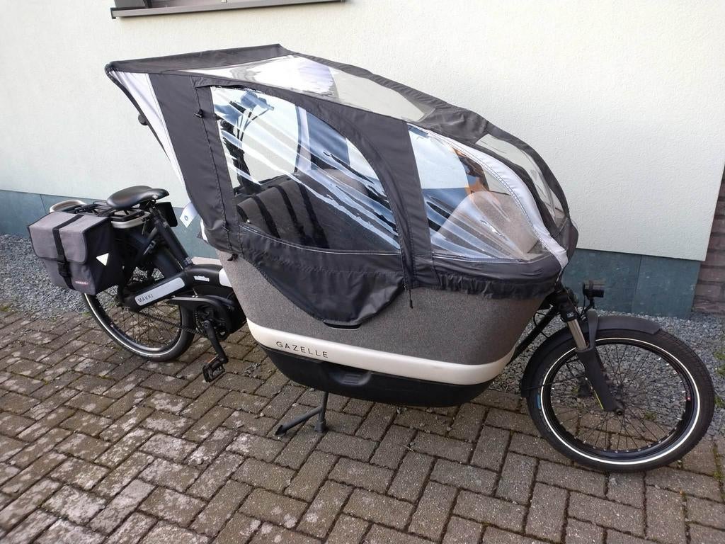 Bakfiets gazelle, Ophalen, Gazelle